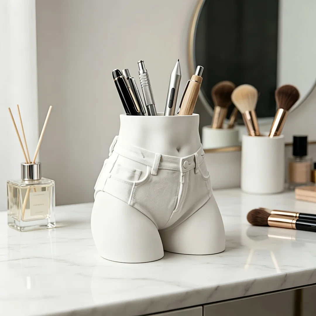 Stylish Shorts-Shaped Pencil/Pen Holder | Office Pencil Holder | Bedroom Pencil Holder Kairos & Co.