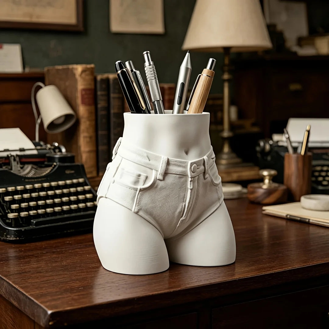 Stylish Shorts-Shaped Pencil/Pen Holder | Office Pencil Holder | Bedroom Pencil Holder Kairos & Co.