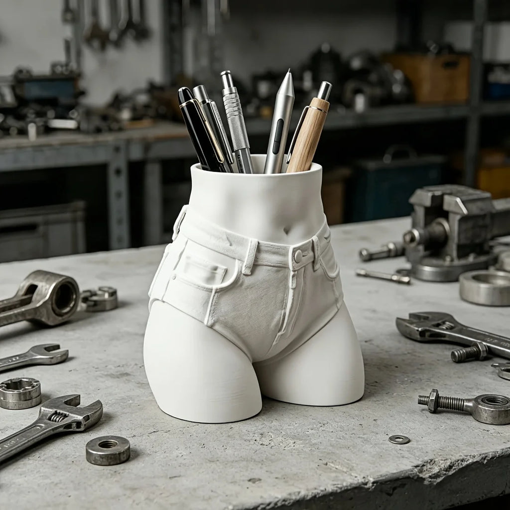 Stylish Shorts-Shaped Pencil/Pen Holder | Office Pencil Holder | Bedroom Pencil Holder Kairos & Co.