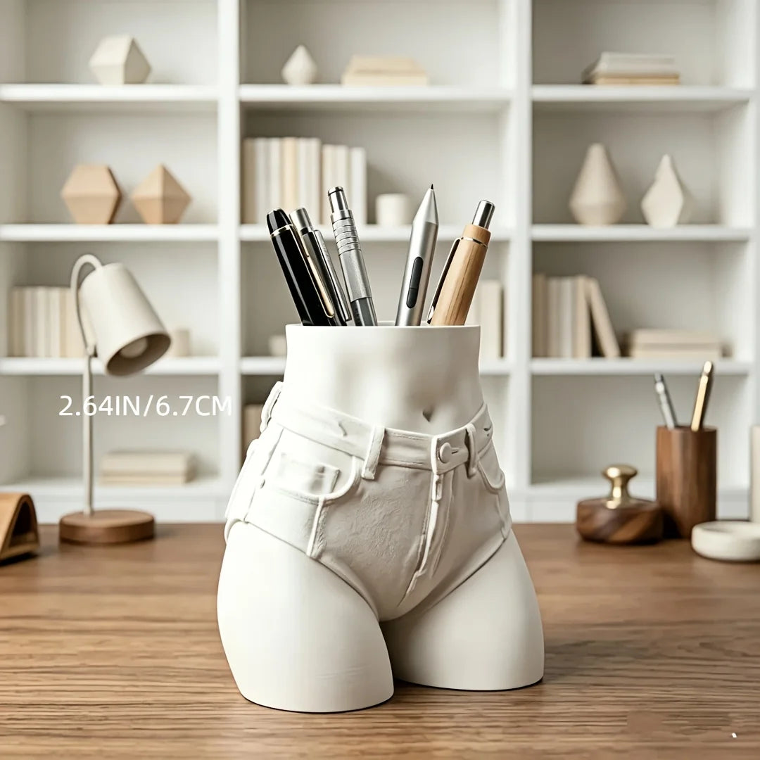 Stylish Shorts-Shaped Pencil/Pen Holder | Office Pencil Holder | Bedroom Pencil Holder Kairos & Co.