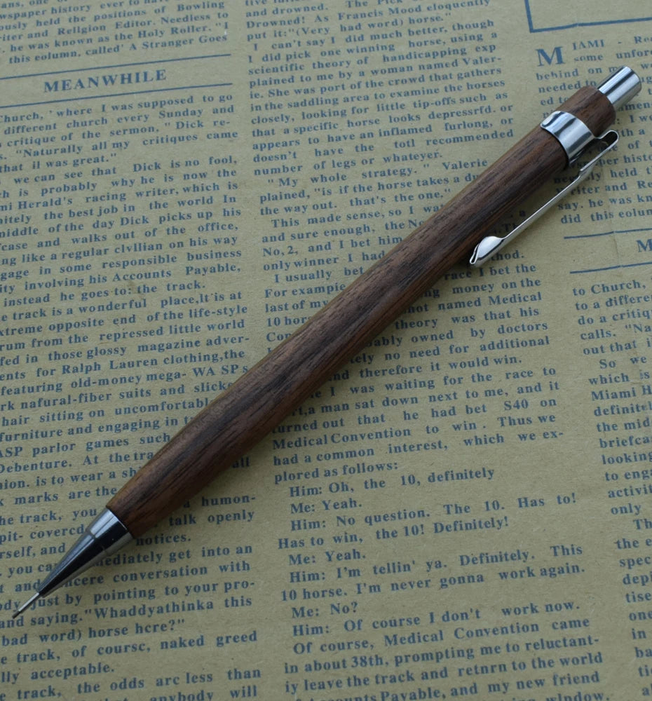Natural Wood 0.5mm Mechanical Pencil – Drawing & Writing Automatic Pen Divina Constitutio