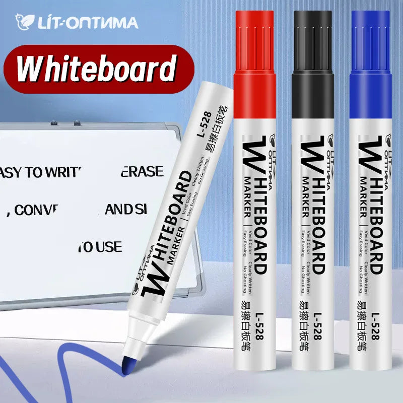 4-Color Dry Erase Markers – Non-Toxic Whiteboard Pens for Office, School & Home Kairos & Co.