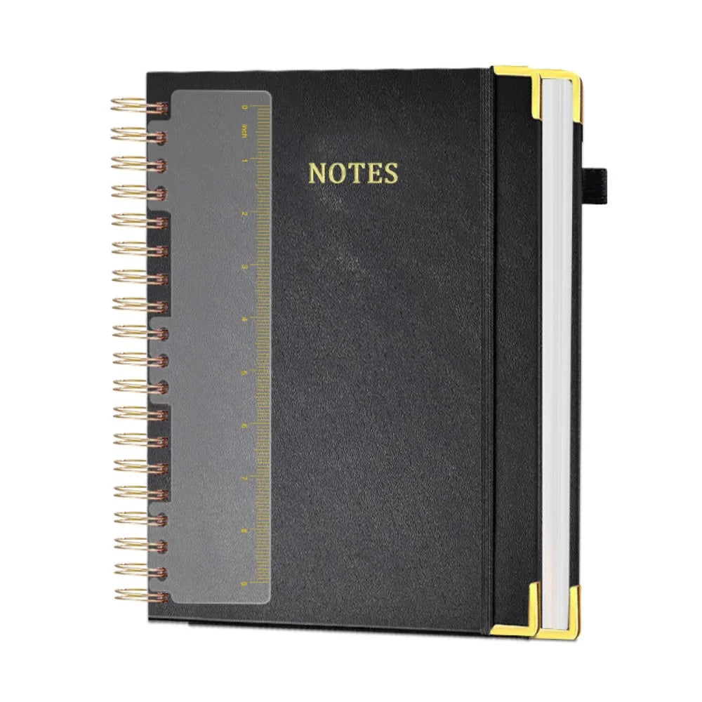 300-Page PU Leather Journal – Smooth Writing, No Ink Bleed Divina Constitutio
