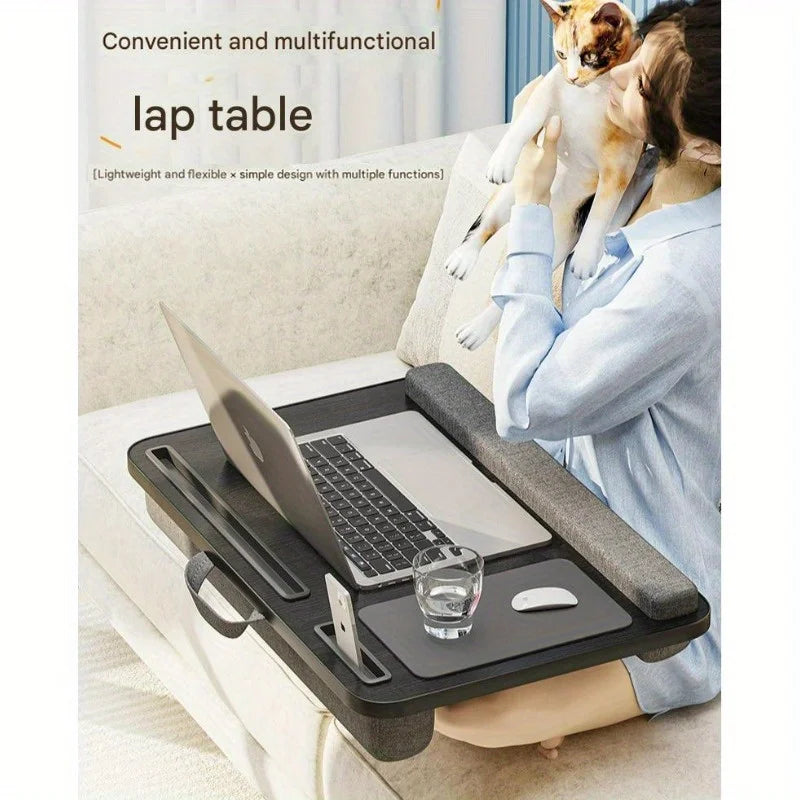 Multi-Function Laptop Table – Tablet/Phone Holder, Portable Handle, Home & Car Use Divina Constitutio