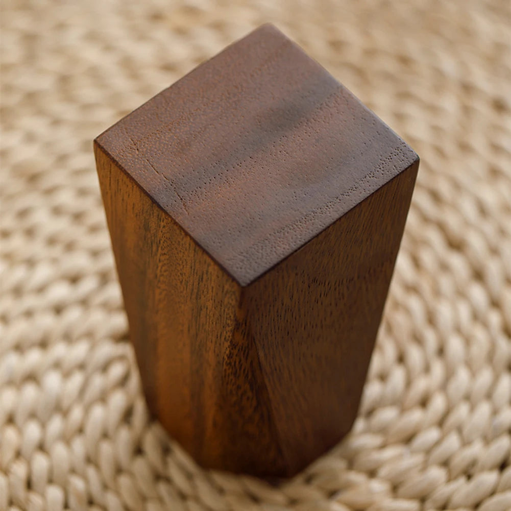 Walnut Wood Pen Holder – Vintage Desktop Stationery Organizer Kairos & Co.