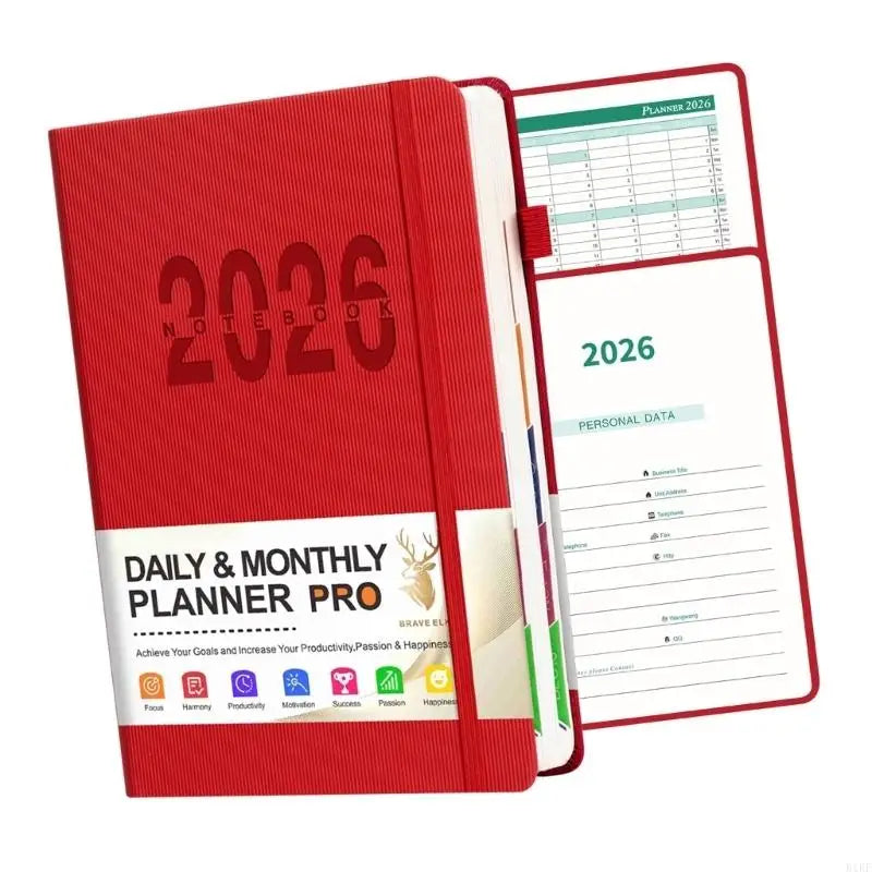 2026 Daily Planner Notebook – Compact Time Management Organizer Divina Constitutio
