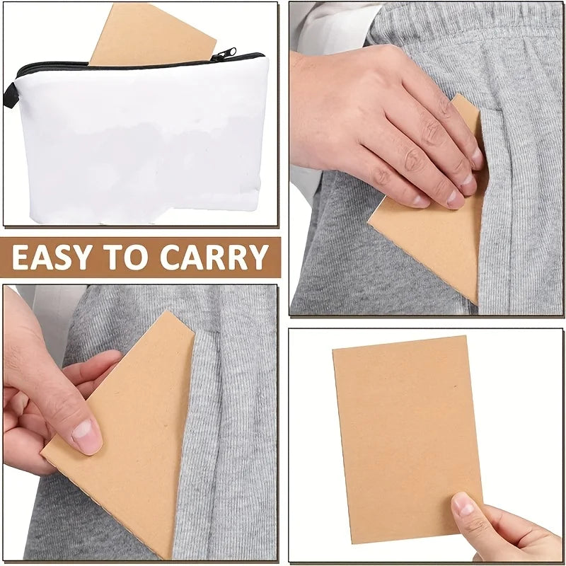 Mini Pocket Notebook (5/10/20pcs) – Blank Unlined Journal, 5.12x3.54" Divina Constitutio