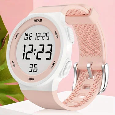 Fashion LED Digital Watch for Women – Waterproof Divina Constitutio