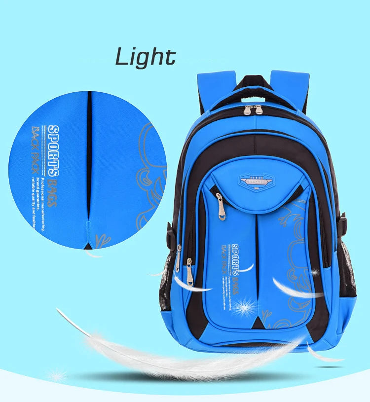 School Backpack for Boys – Durable Bookbag for Kids & Teens Divina Constitutio