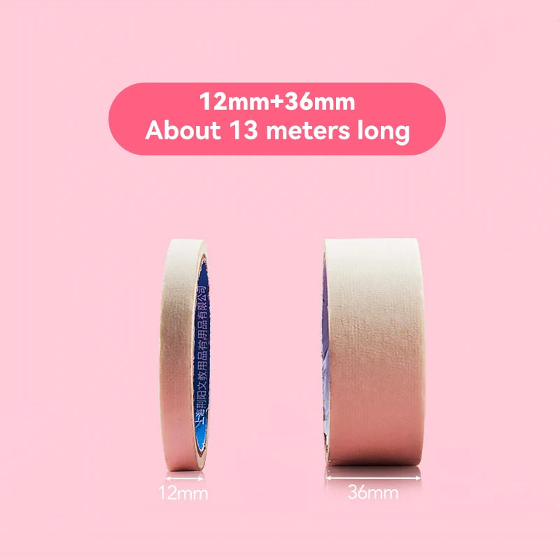 Artist Masking Tape – Traceless Paper Fixation Tape, 10-48mm (13M) Divina Constitutio