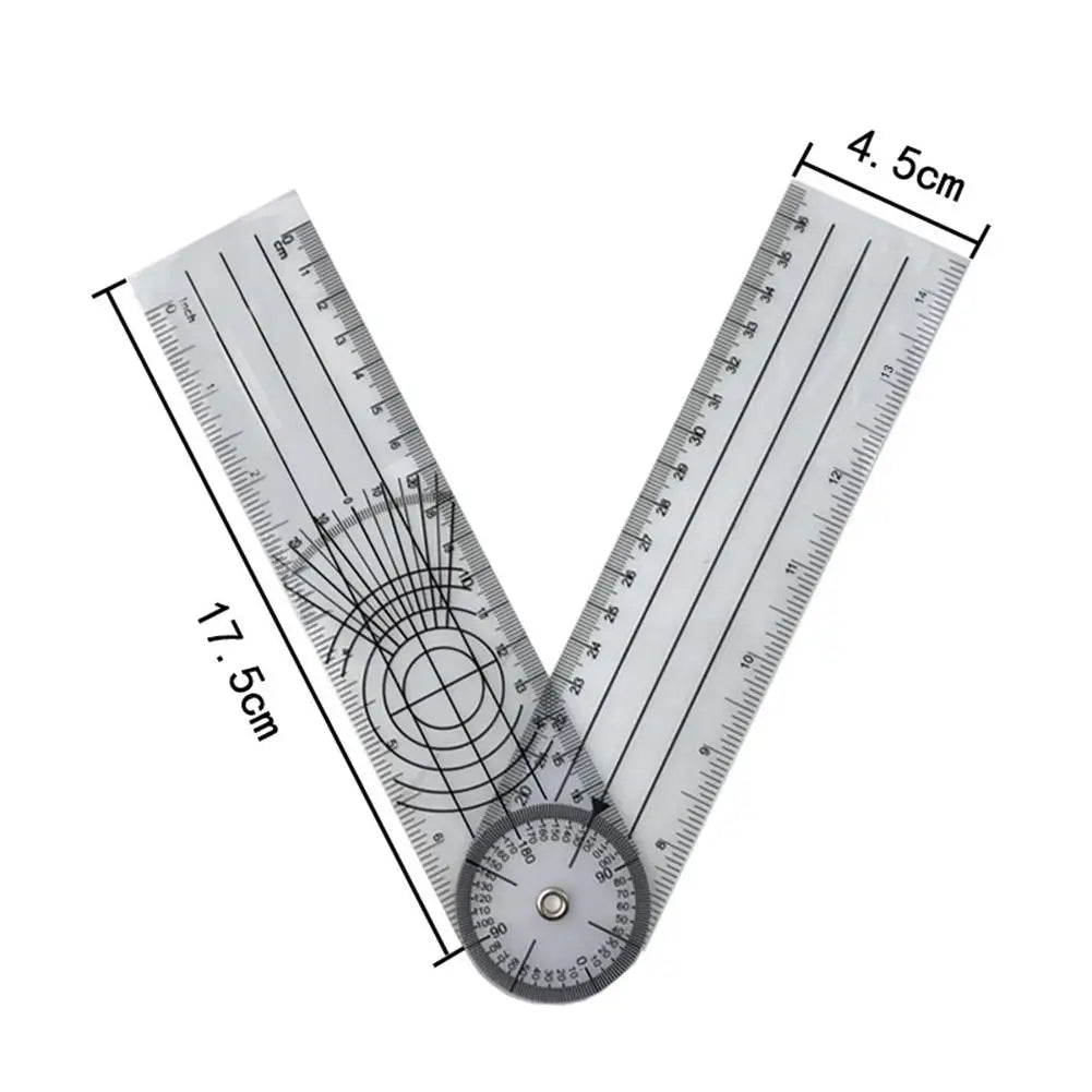 Stainless Steel Ruler – Double-Sided Metal Straight Ruler (150mm-500mm) Divina Constitutio