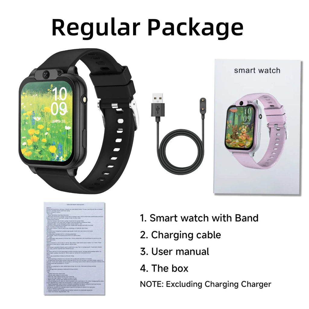 2026 Kids Smart Watch – Camera, Games, 24 Languages Divina Constitutio