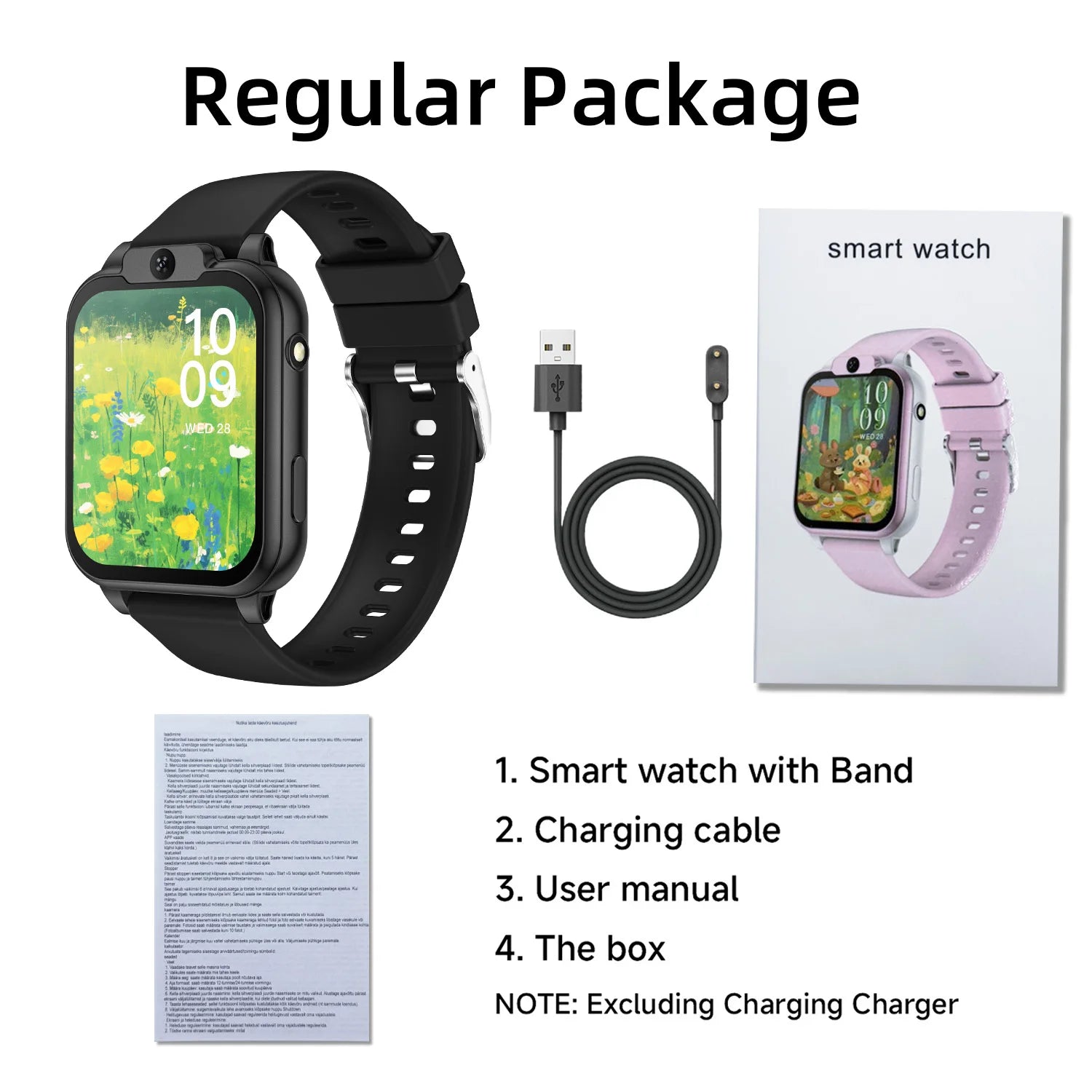2026 Kids Smart Watch – Camera, Games, 24 Languages Divina Constitutio
