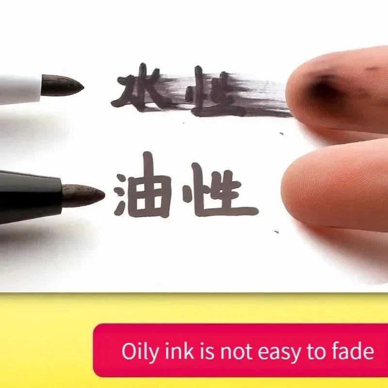Double-Tip Permanent Marker Pens – Paint Marker for Wood, Metal, Glass & More Divina Constitutio