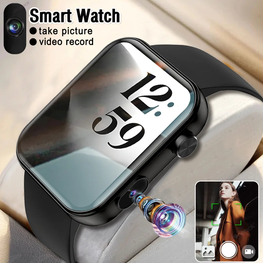 Smart Watch with Camera & Fitness Tracking – Bluetooth Calling Divina Constitutio