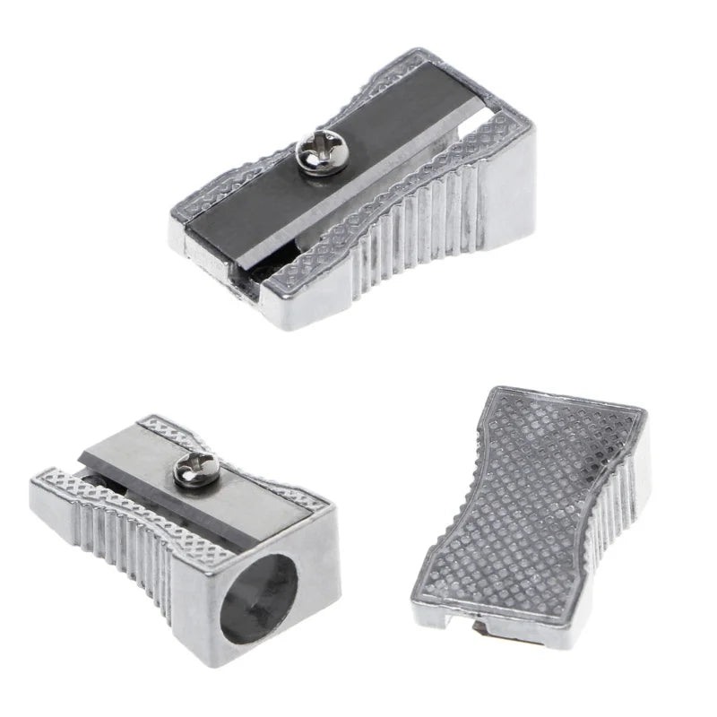 Metal Single Hole Pencil Sharpener – Compact Bevelled Design Divina Constitutio