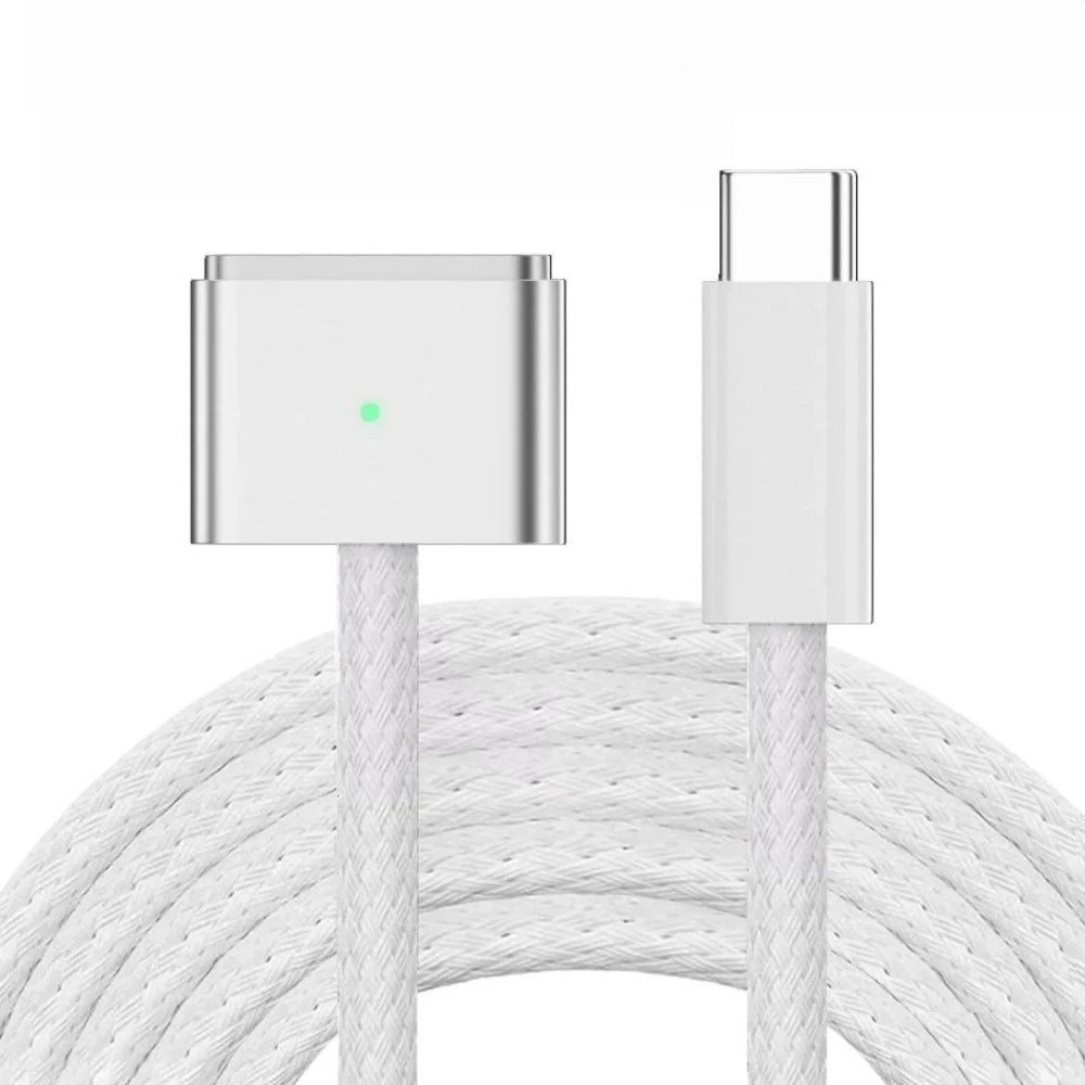 USB-C to MagSafe 3 Charging Cable – 140W PD Adapter for MacBook Pro/Air Divina Constitutio