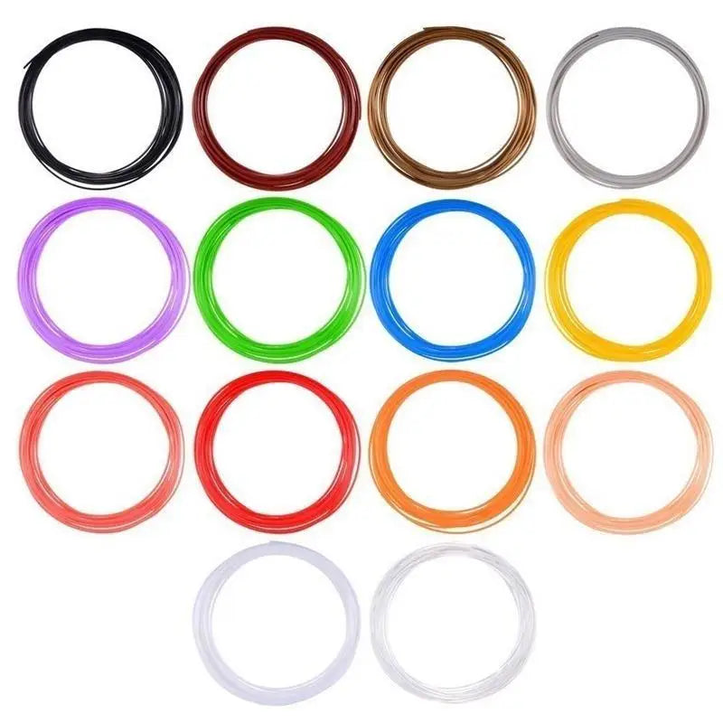 1.75mm 3D Pen Filament — ABS/PLA Refill, 10M, Random Color Kairos & Co.