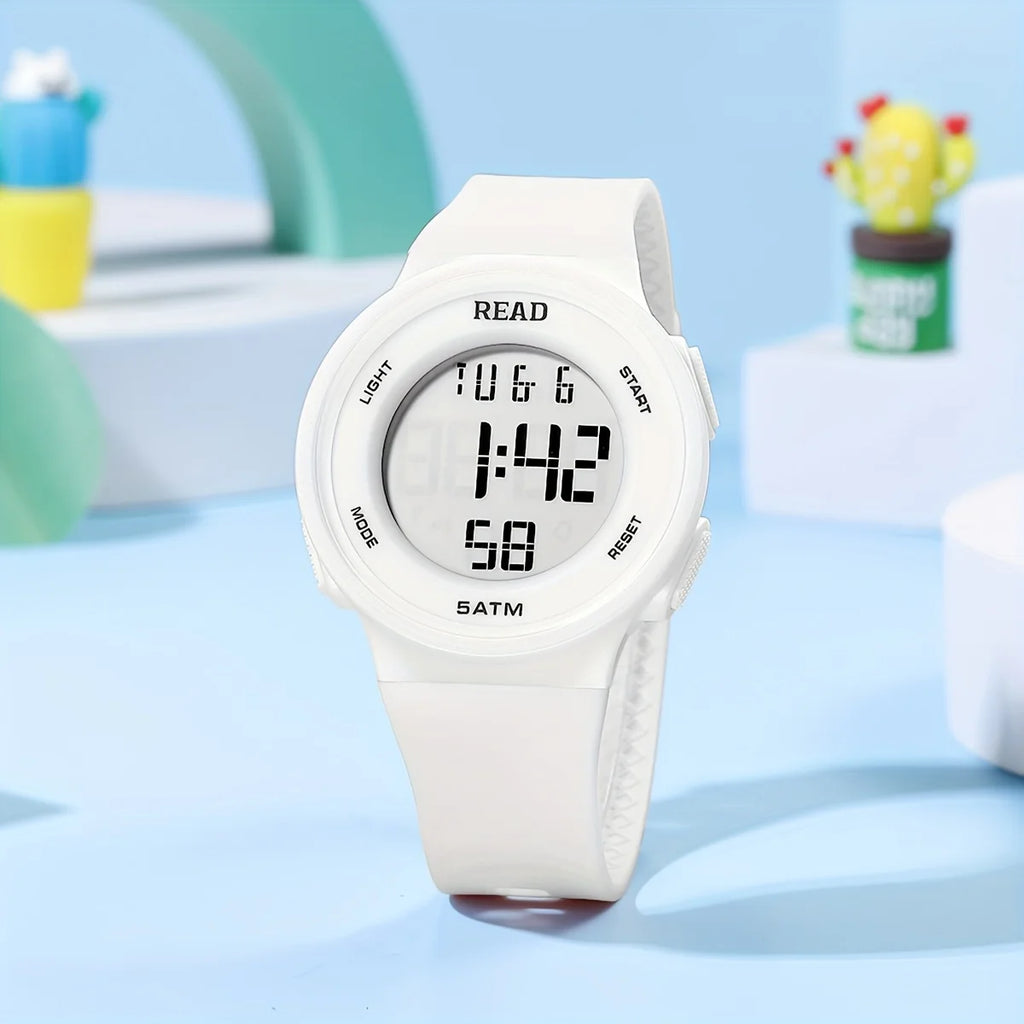 Fashion LED Digital Watch for Women – Waterproof Divina Constitutio