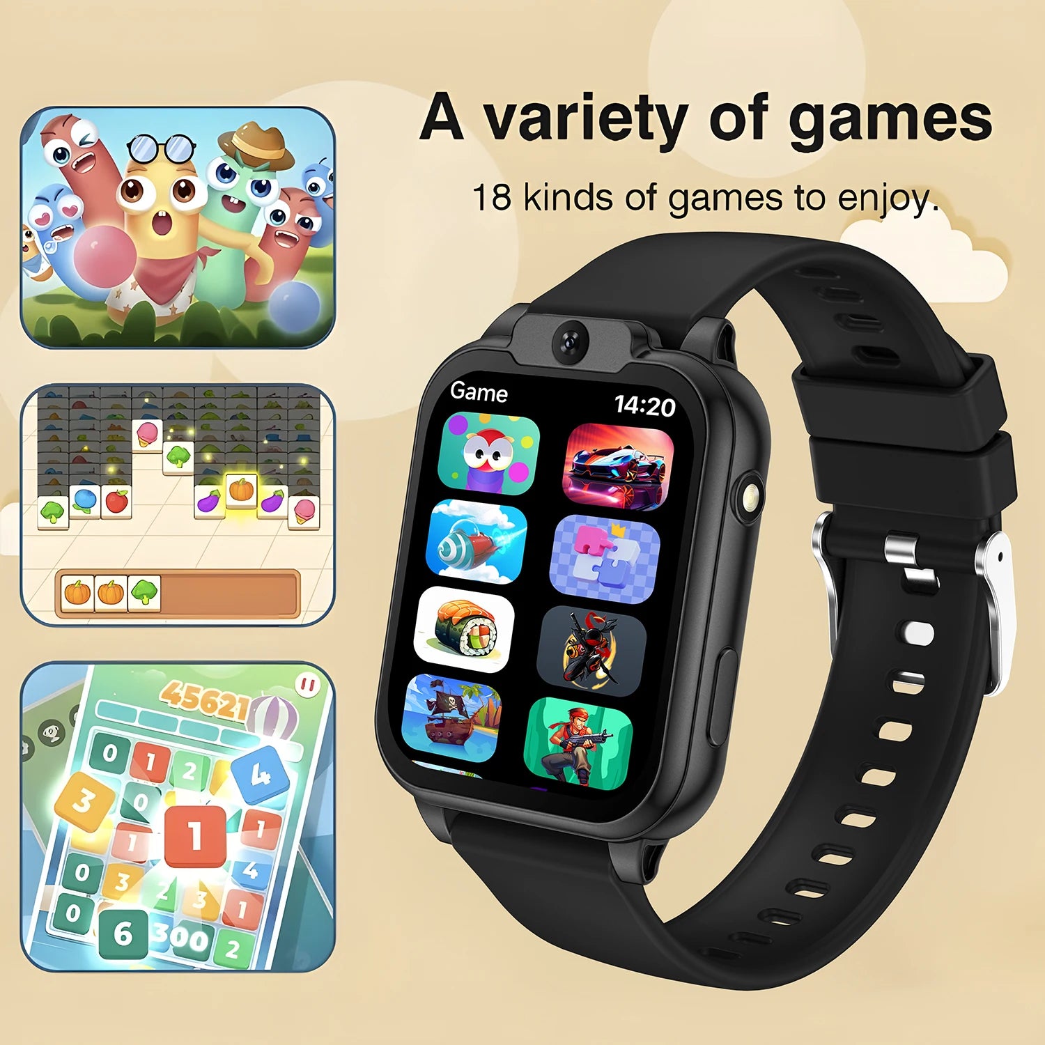 2026 Kids Smart Watch – Camera, Games, 24 Languages Divina Constitutio