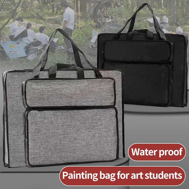 Waterproof Nylon Drawing Board Bag – 8K/4K Art Supplies Carrying Case Divina Constitutio