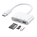 USB-C 3-in-1 SD & TF Memory Card Reader – OTG Adapter Kairos & Co.