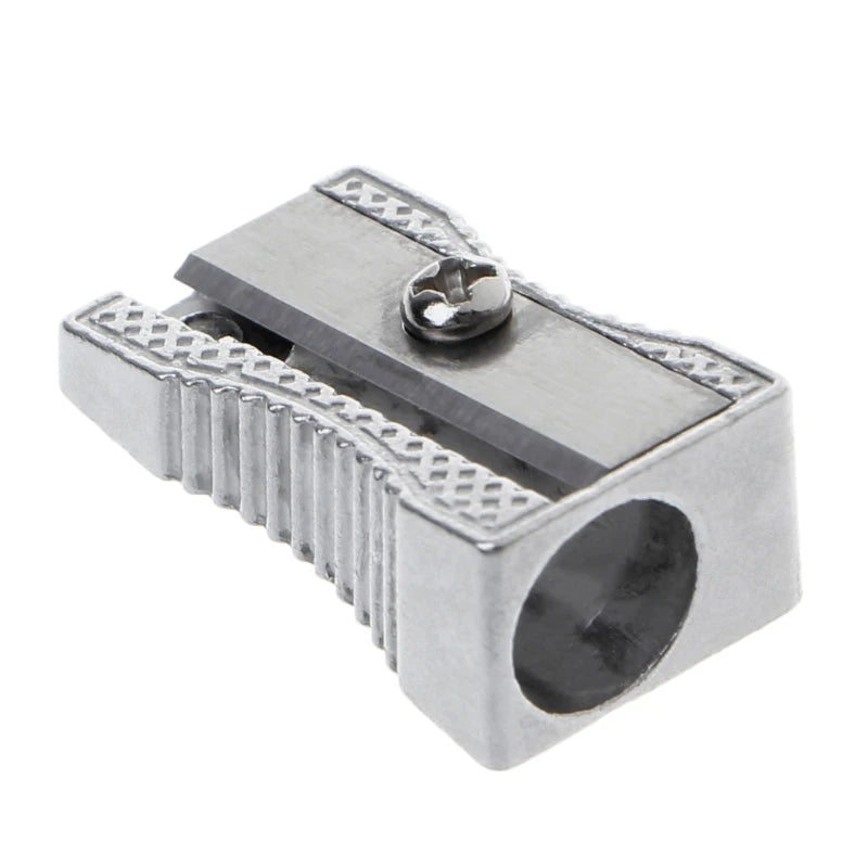 Metal Single Hole Pencil Sharpener – Compact Bevelled Design Divina Constitutio