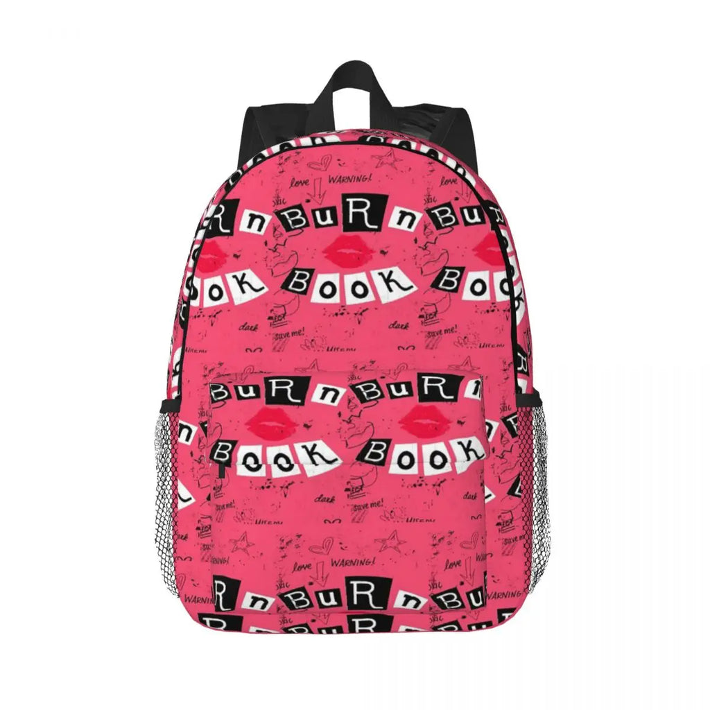 Burn Book-Inspired Backpack – Mean Girls-inspired School Bag Divina Constitutio