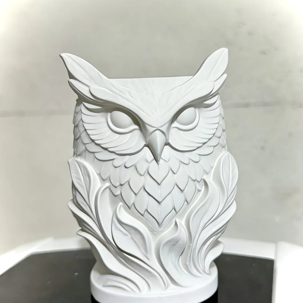 Cute Owl Pen Holder – Desktop Stationery & Office Organizer Kairos & Co.