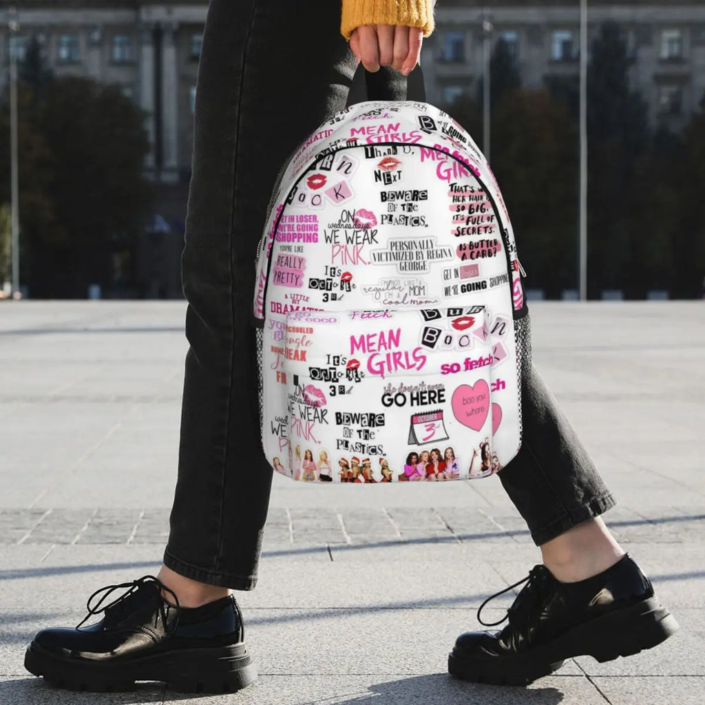 Burn Book-Inspired Backpack – Mean Girls-inspired School Bag Divina Constitutio