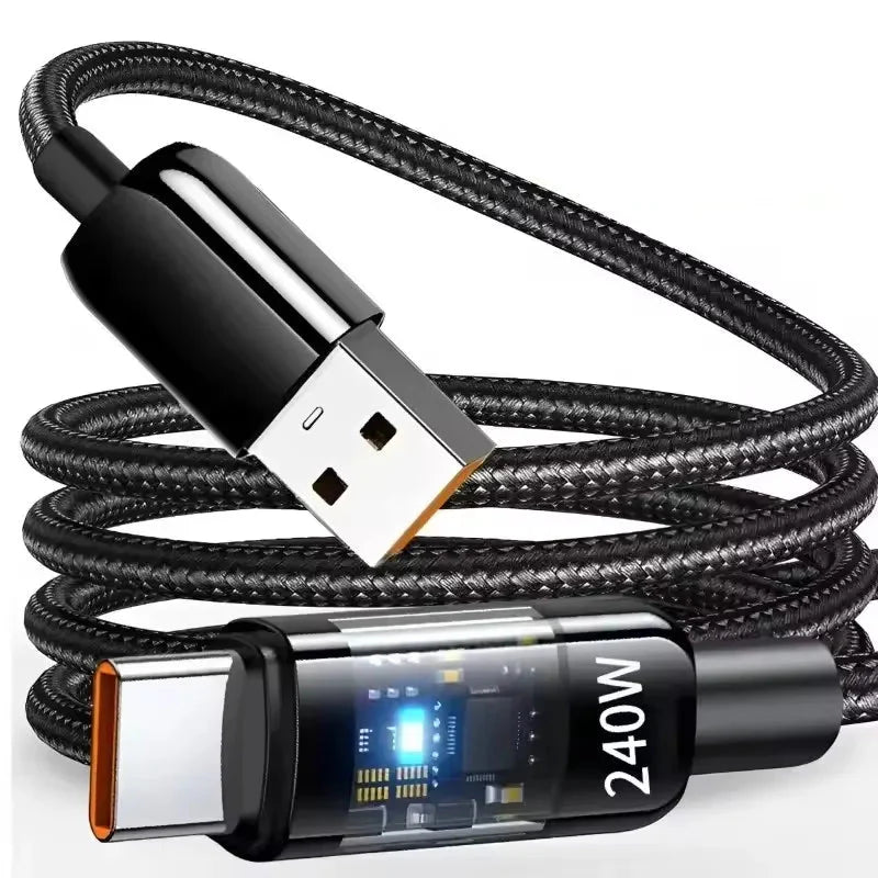 JYGC Fast Charging Cable, high-speed power delivery
