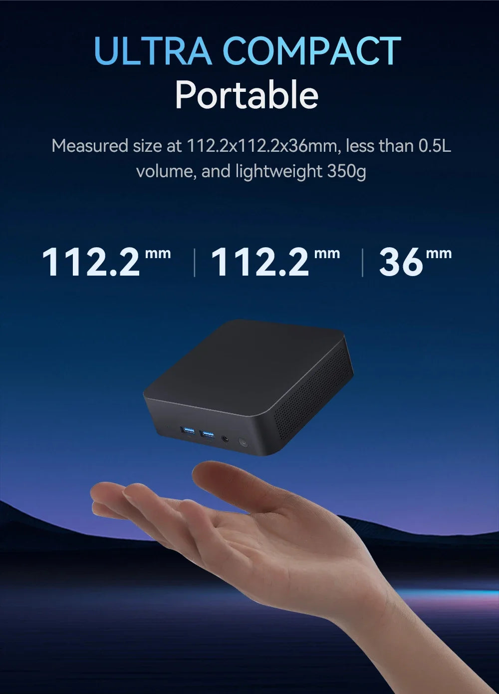 Mini Desktop PC – Windows 11, WiFi 6, Multiple CPU/RAM Options Divina Constitutio