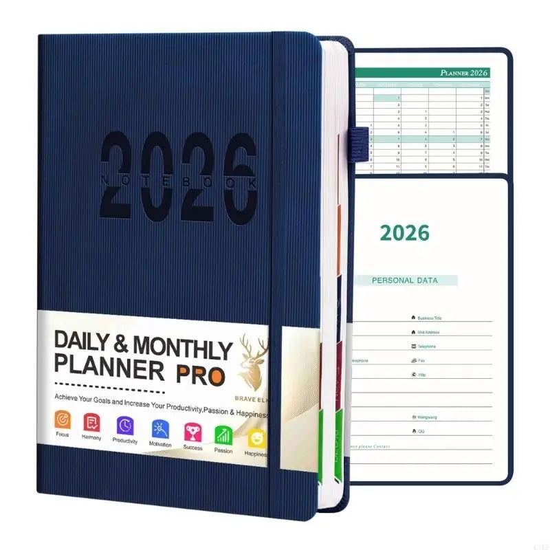 2026 Daily Planner Notebook – Compact Time Management Organizer Divina Constitutio