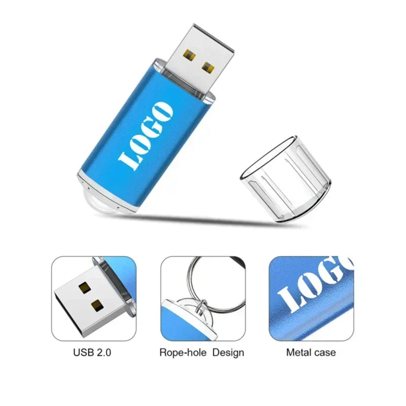 Metal USB Flash Drive – Custom High Speed Pen Drive (8GB-128GB) Divina Constitutio