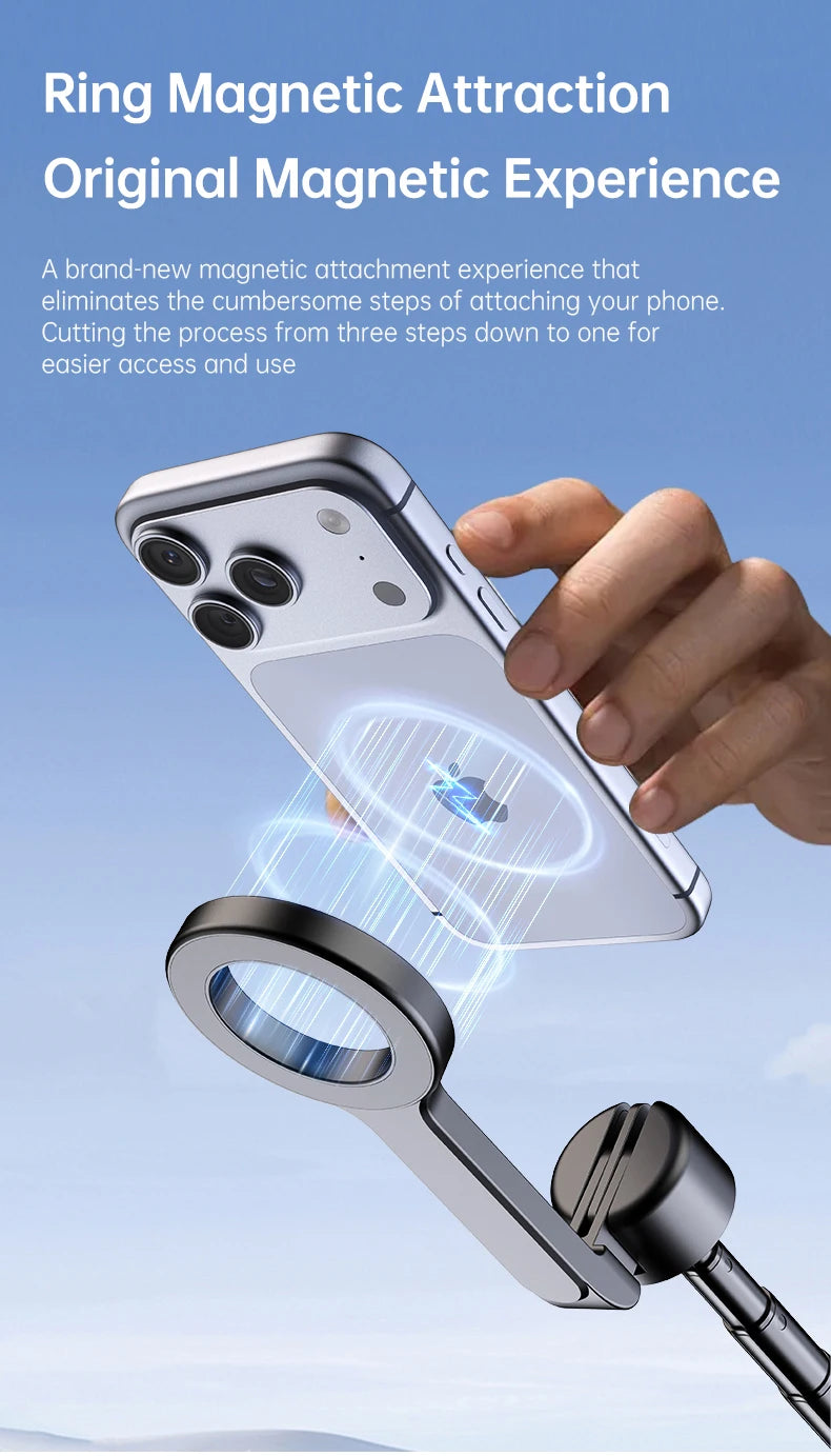Extendable Magnetic Selfie Stick & Tripod with Remote Divina Constitutio