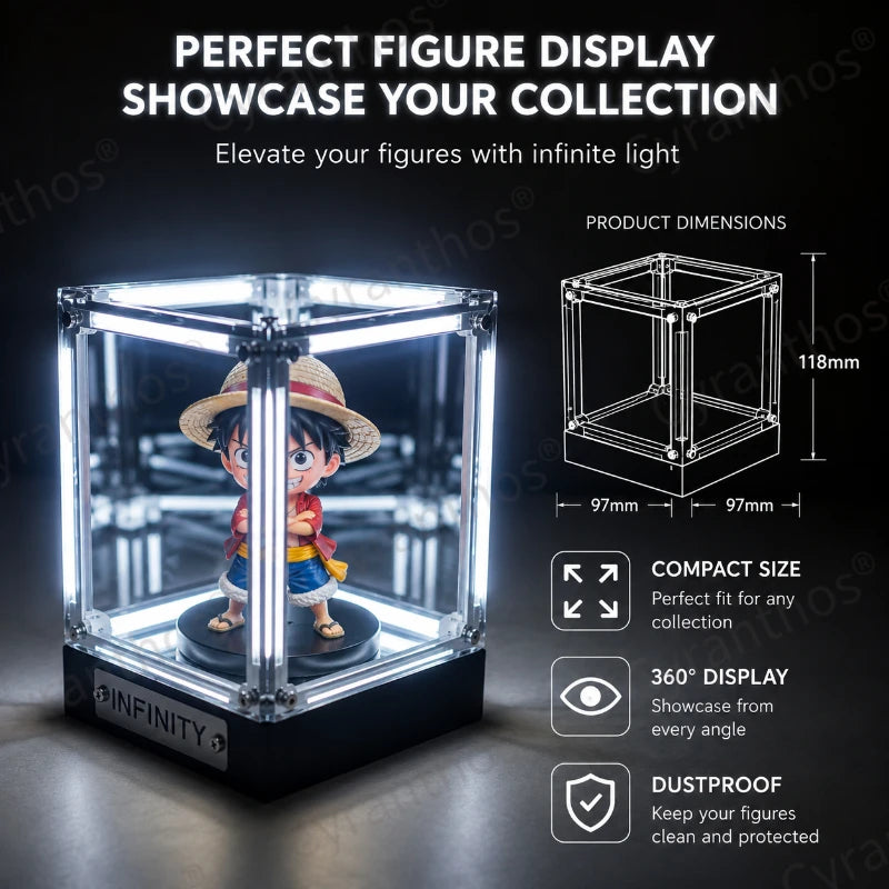 InfinityGlow™ Cube ✨🔮 — Mesmerizing 4D Light Illusion Shop1105312473 Store