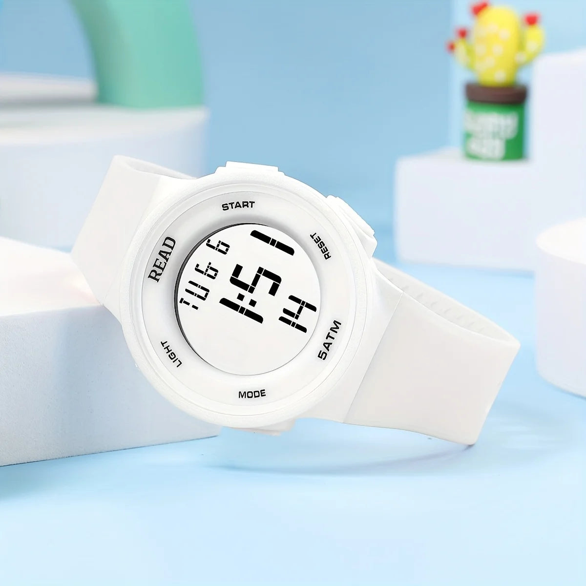 Fashion LED Digital Watch for Women – Waterproof Divina Constitutio