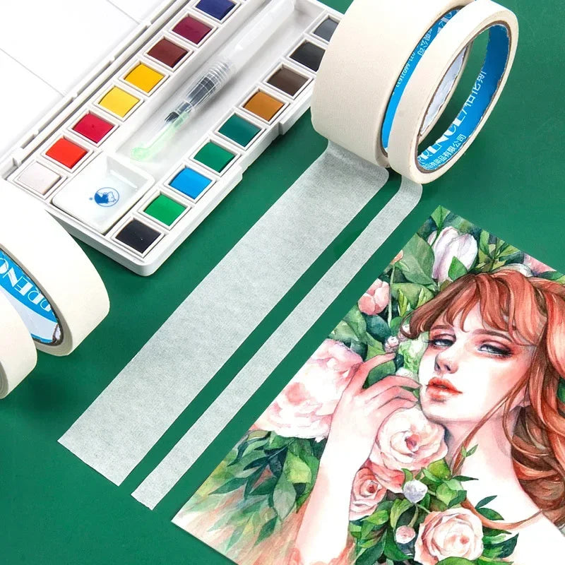 Artist Masking Tape – Traceless Paper Fixation Tape, 10-48mm (13M) Divina Constitutio