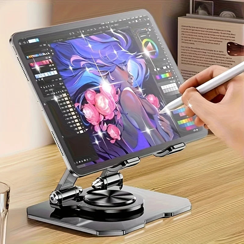 Adjustable Tablet Stand — Multi-Angle Desktop Stand for Streaming, Recipes & Everyday Use Kairos & Co.
