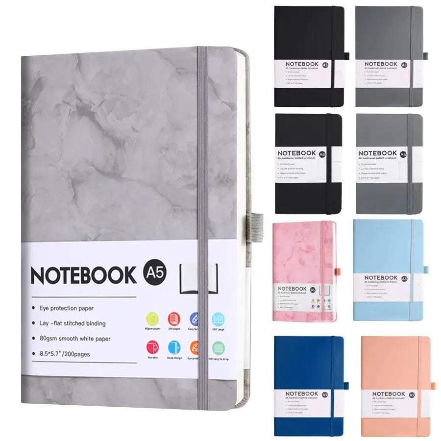 Professional A5 Notebook – Thickened Paper, Compact & Lightweight Office Planner for Work, Students & Sellers Kairos & Co.