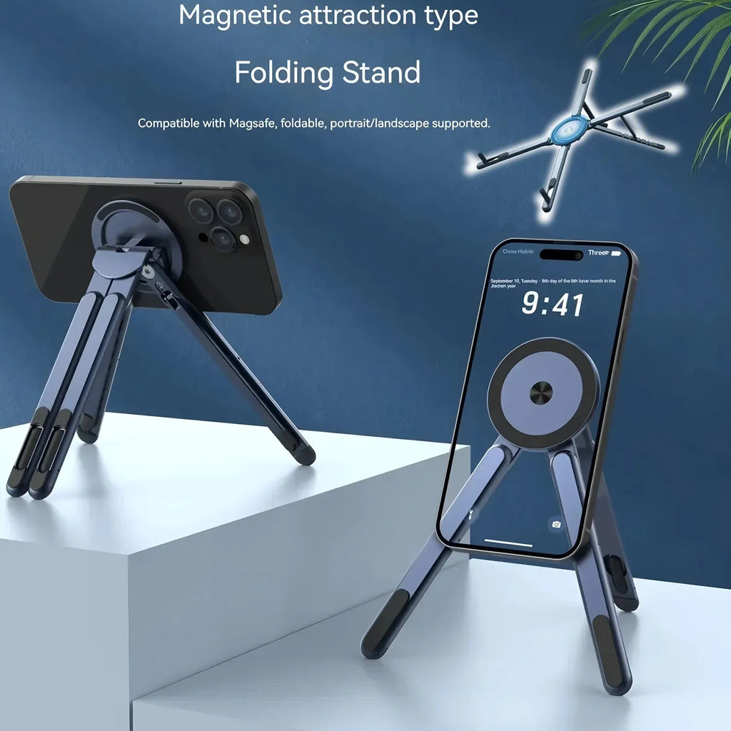 SnapStand™ Magnetic Mount holding a smartphone securely in place