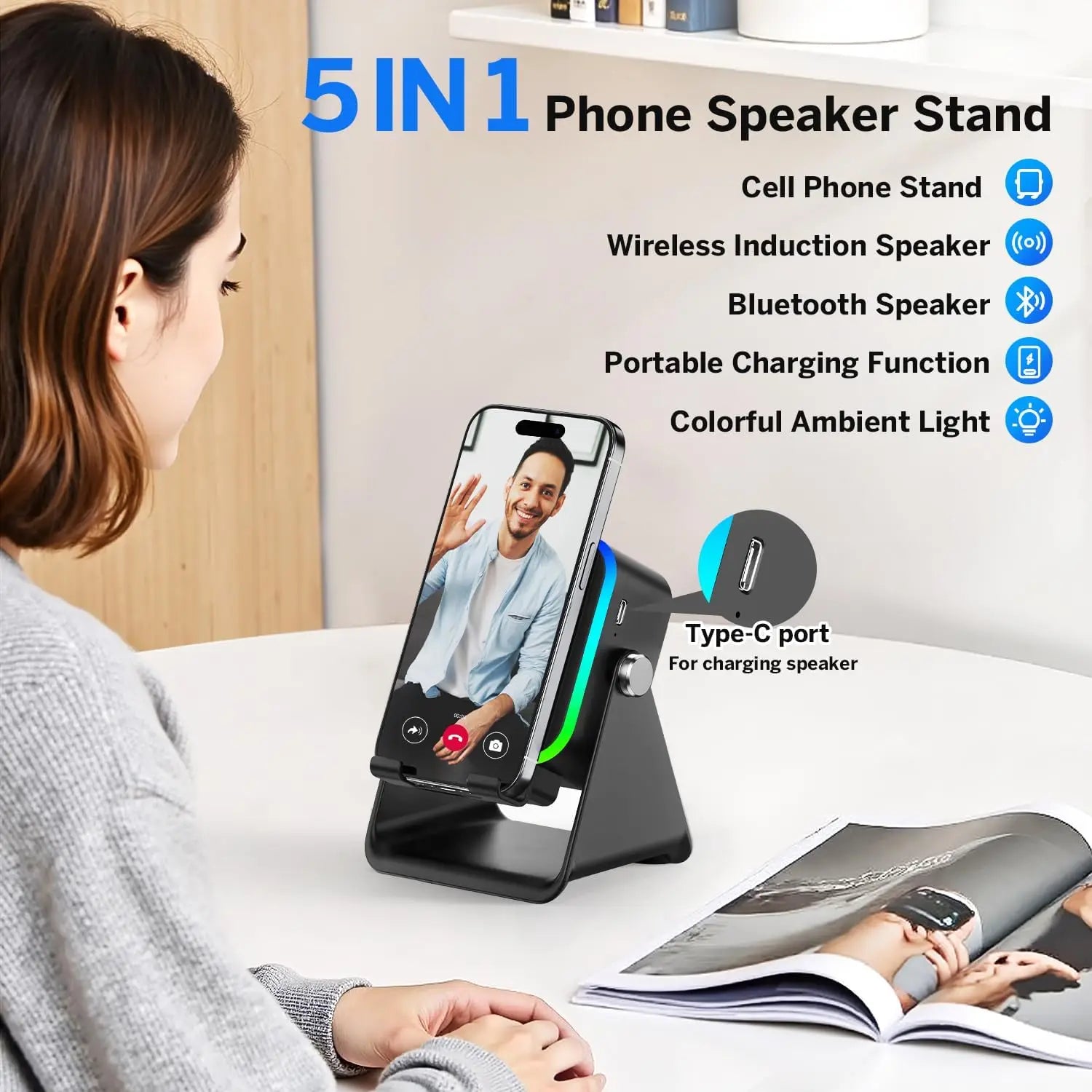 SoundDock™ Speaker Stand 🔊✨ — Instant Wireless Audio Amplification NEWMSNR Store
