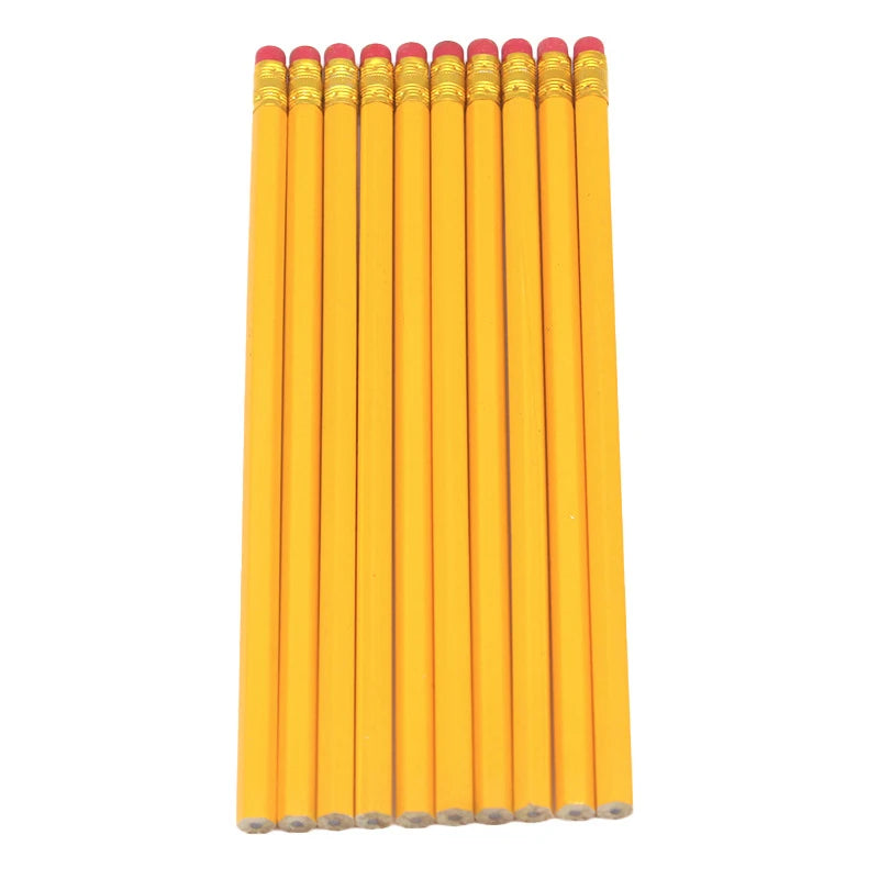 Yellow Wood-Cased Pencils #2 HB – 10/30/50 Count, School Supplies Divina Constitutio