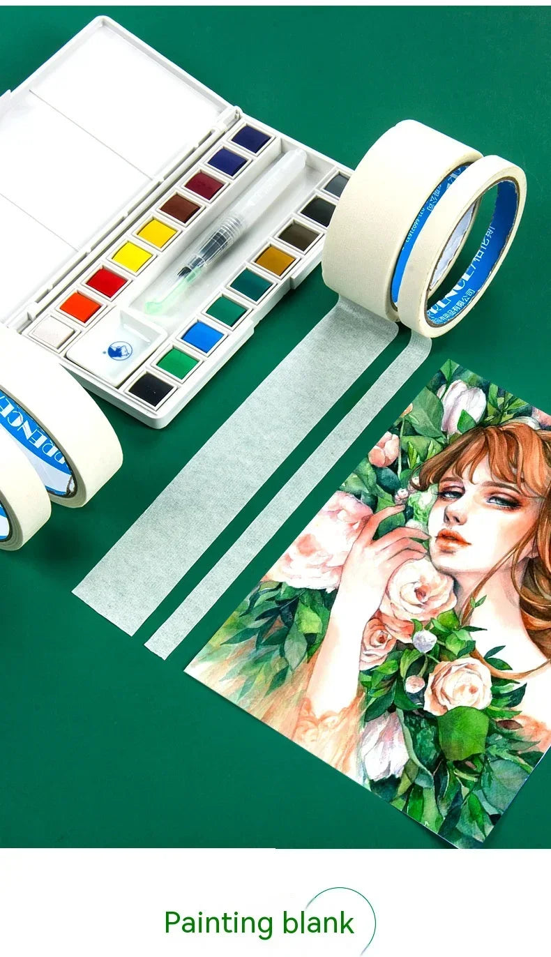 Artist Masking Tape – Traceless Paper Fixation Tape, 10-48mm (13M) Divina Constitutio