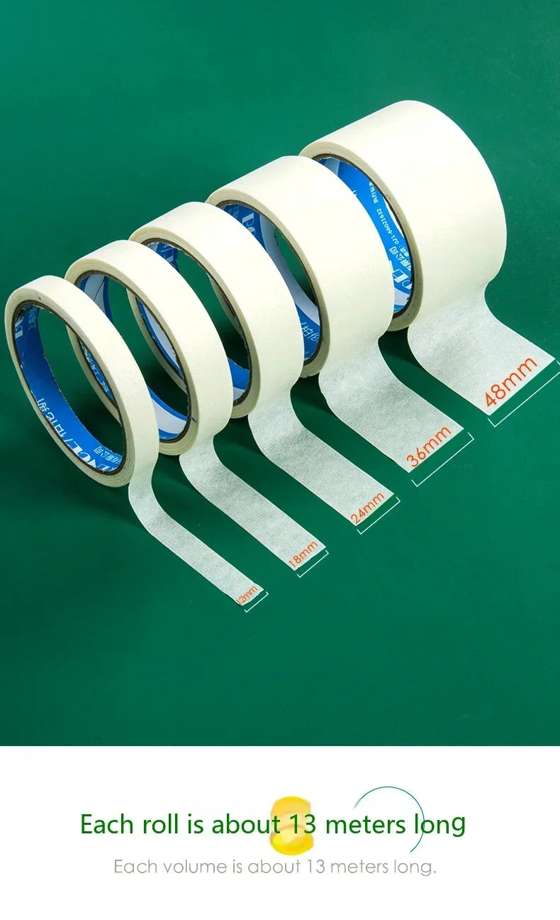 Artist Masking Tape – Traceless Paper Fixation Tape, 10-48mm (13M) Divina Constitutio