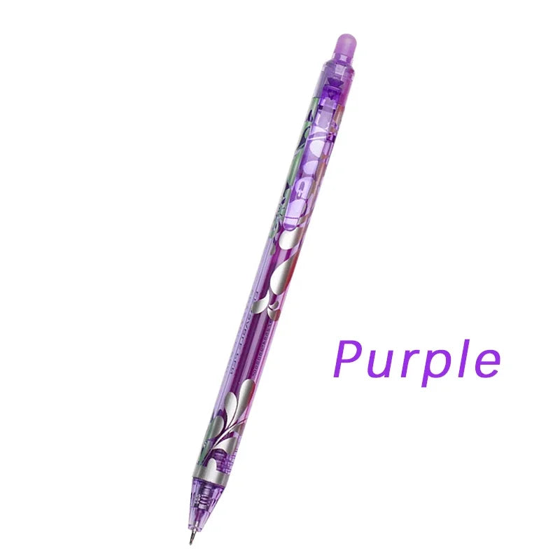 Erasable Gel Pen Set – 6-Color Kawaii Stationery, 0.5mm Divina Constitutio