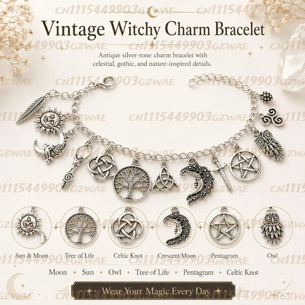 MoonMyst™ Charm Bracelet 🌙✨ — Celestial Magic on Your Wrist Shop1105677467 Store