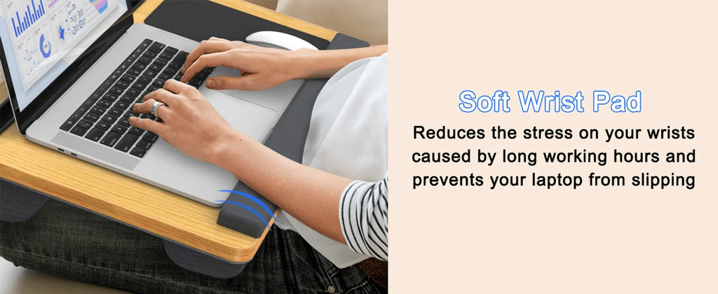 Multi-Function Laptop Table – Tablet/Phone Holder, Portable Handle, Home & Car Use Divina Constitutio