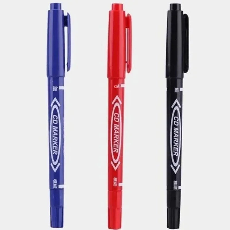 Double-Tip Permanent Marker Pens – Paint Marker for Wood, Metal, Glass & More Divina Constitutio