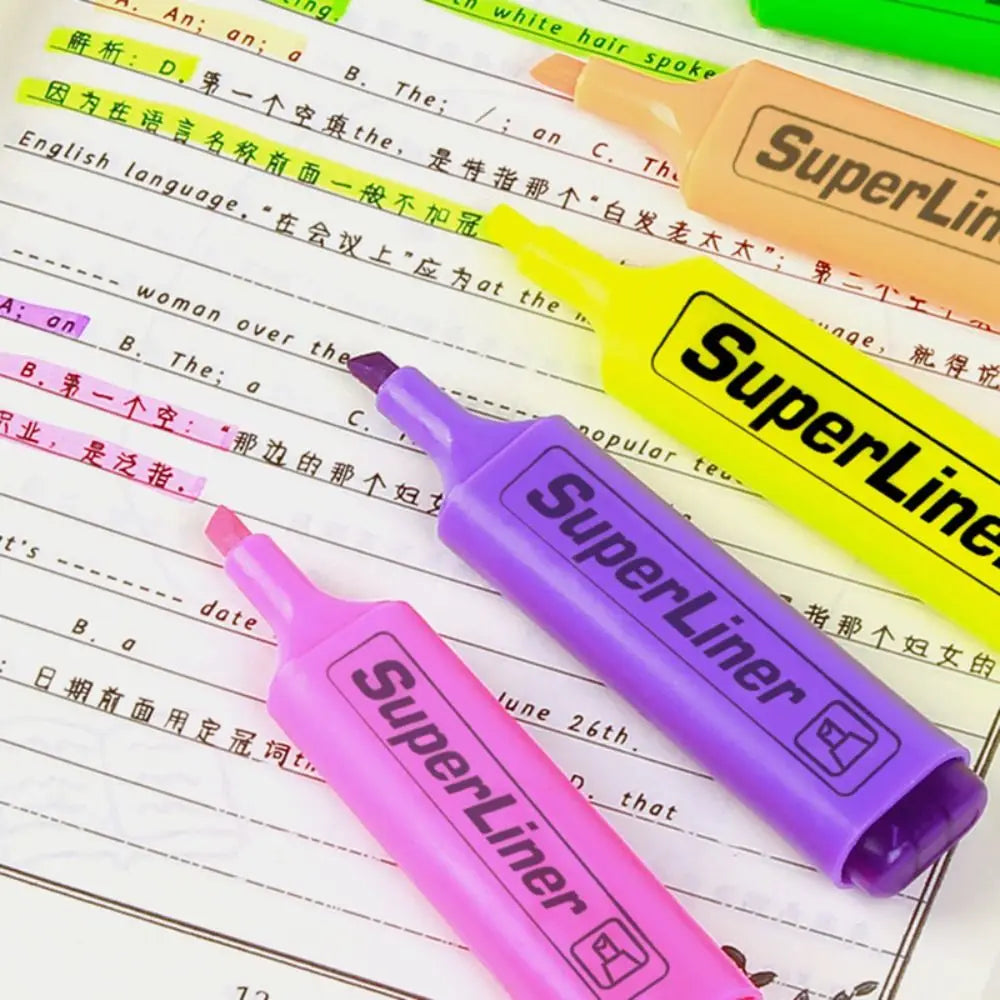 Colorful Pastel Highlighters & Art Markers – 4/6 Color Set Kairos & Co.